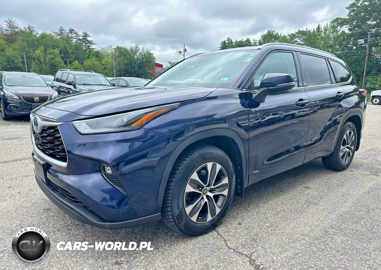 2022 Toyota Highlander Hybrid Xle VIN:5TDGBRCH2NS556944 - 2