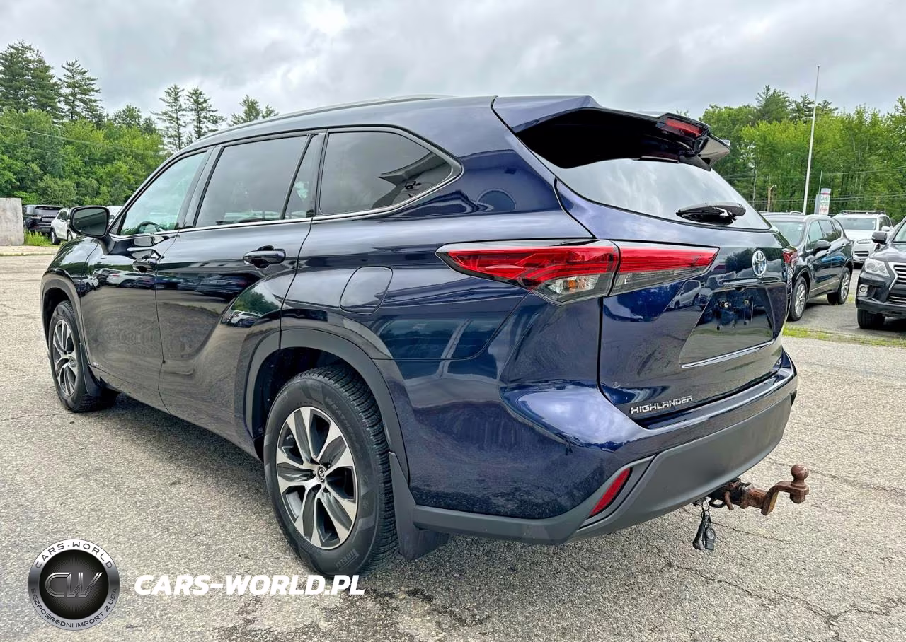 2022 Toyota Highlander Hybrid Xle VIN:5TDGBRCH2NS556944 - 3