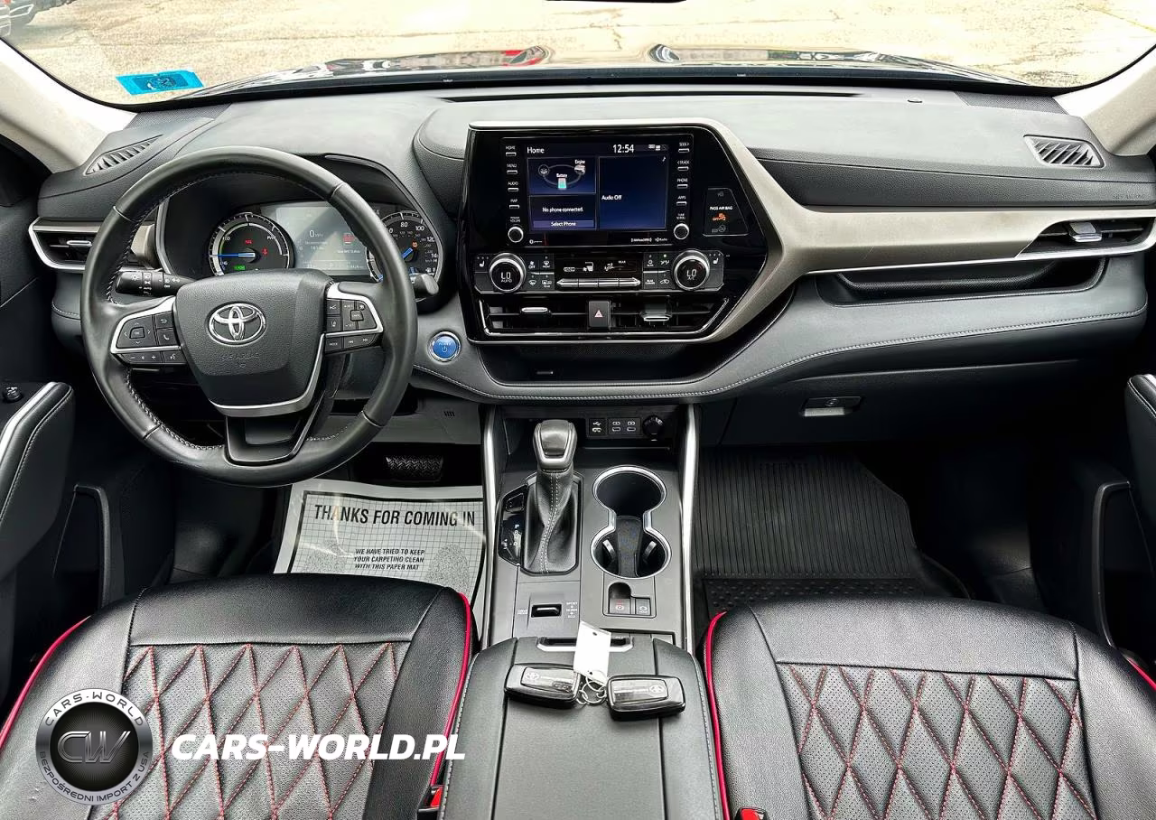 2022 Toyota Highlander Hybrid Xle VIN:5TDGBRCH2NS556944 - 9