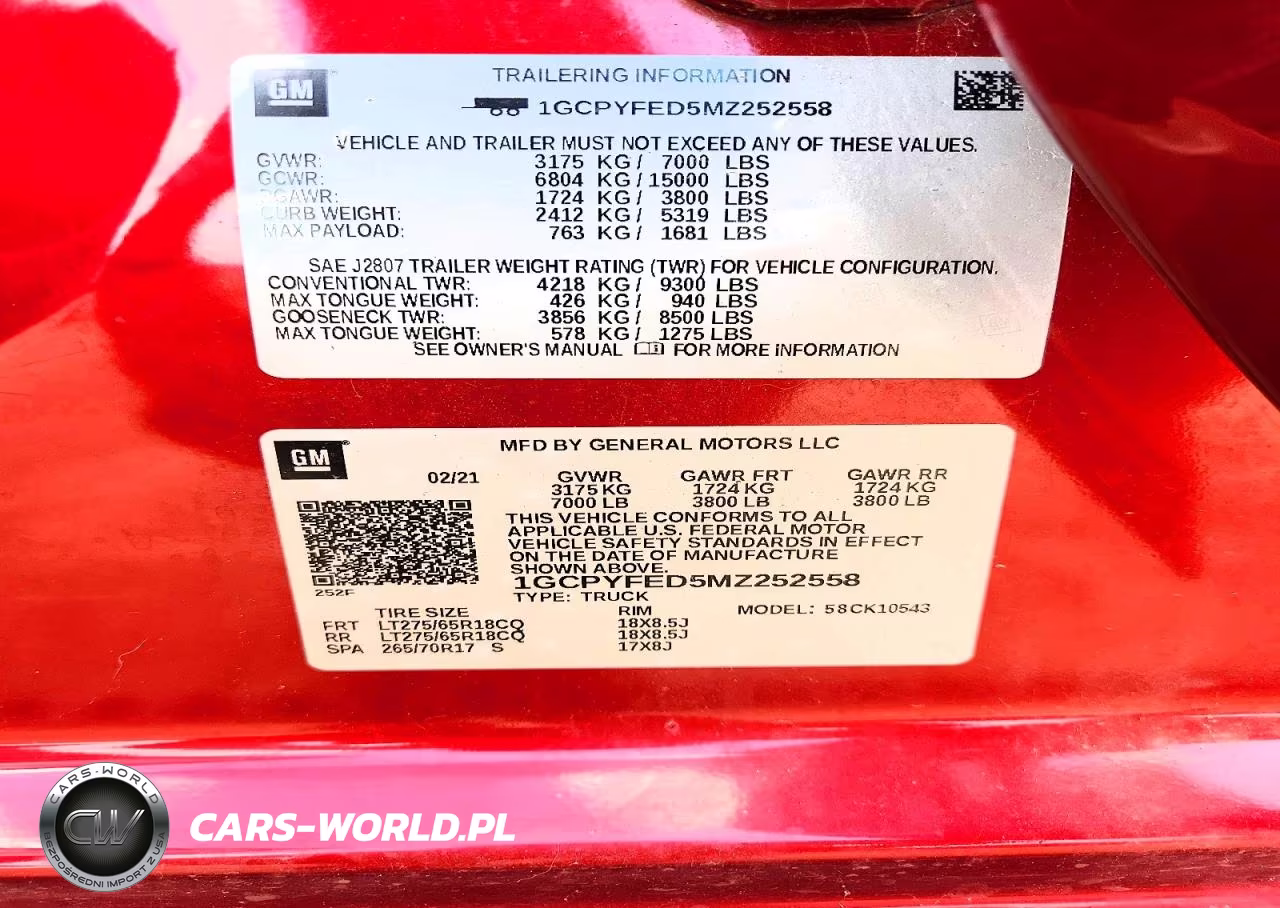2021 Chevrolet Silverado K1500 Lt Trail Boss VIN:1GCPYFED5MZ252558 - 13