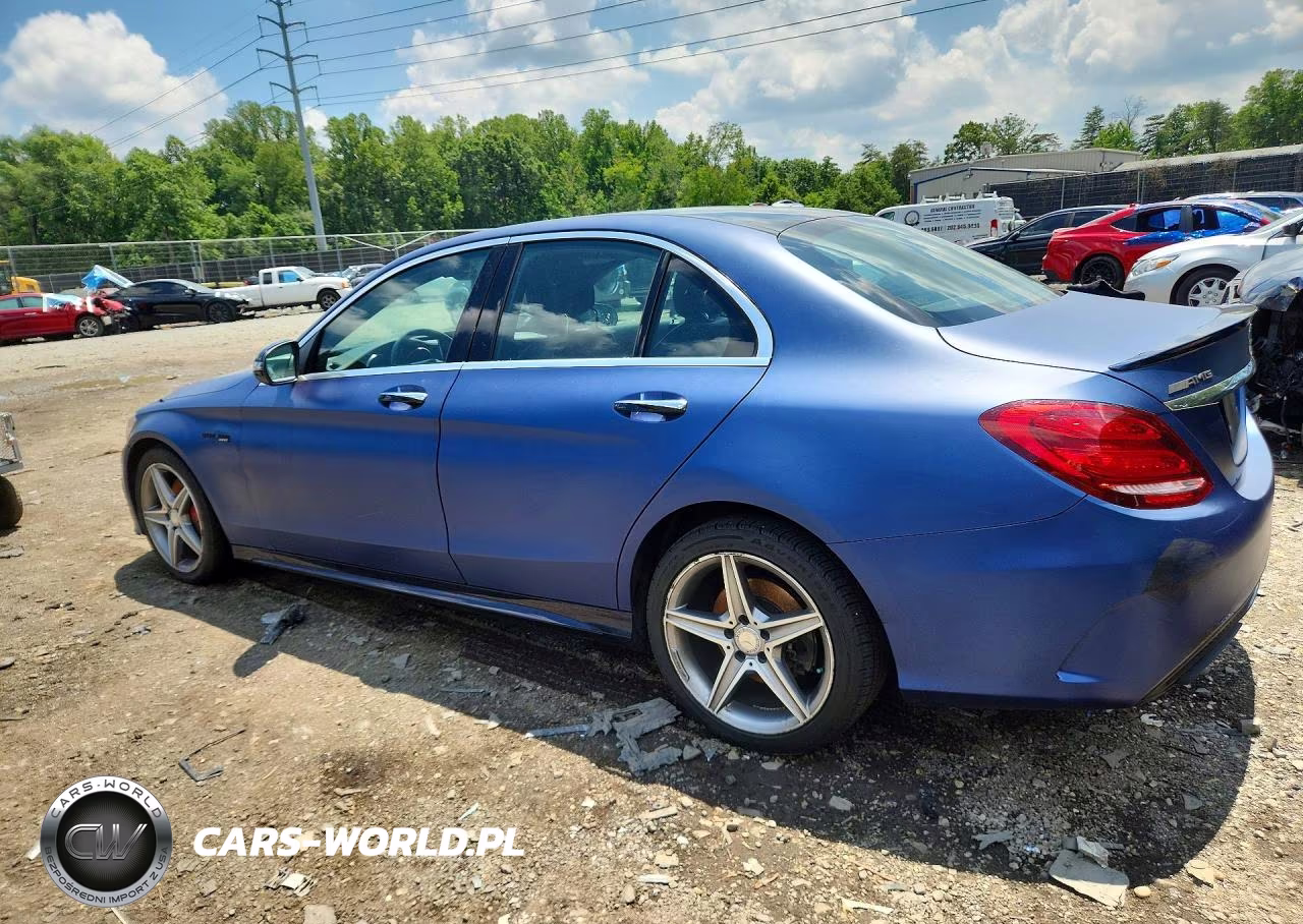 2017 Mercedes-Benz C Class VIN:55SWF4KBXHU200457 - 2