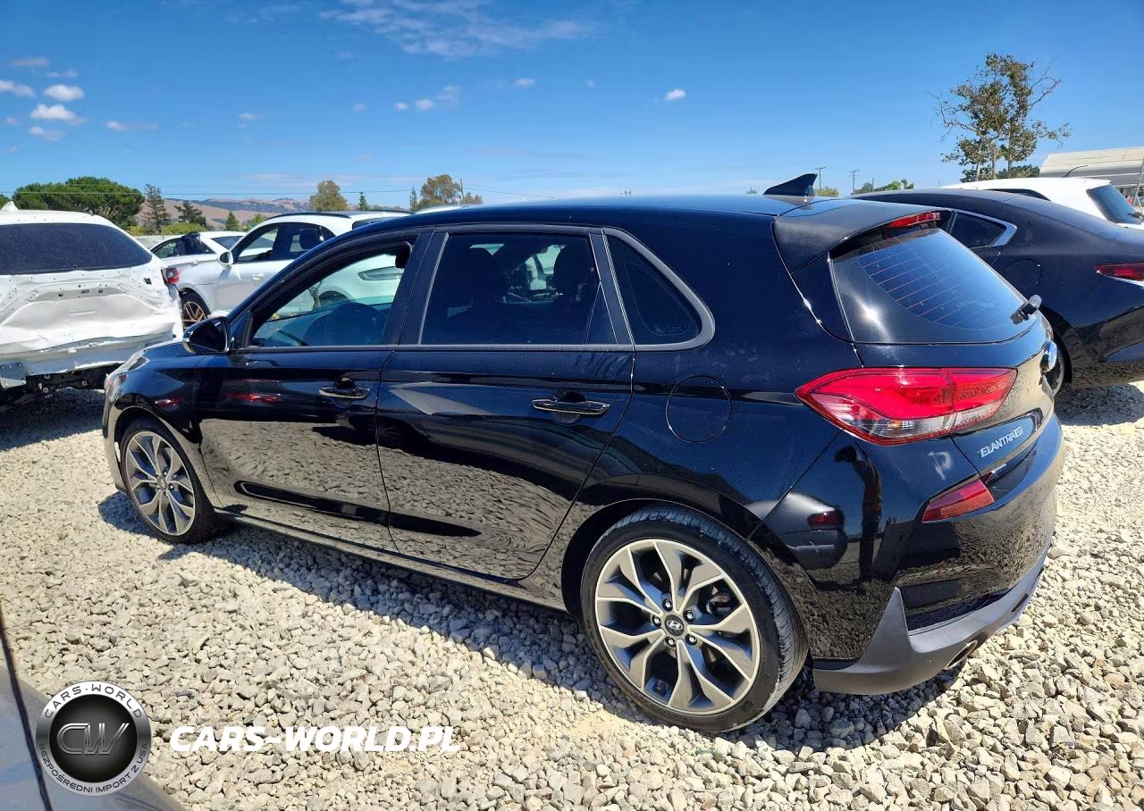 2020 Hyundai Elantra Gt N Line VIN:KMHH55LC2LU126621 - 2