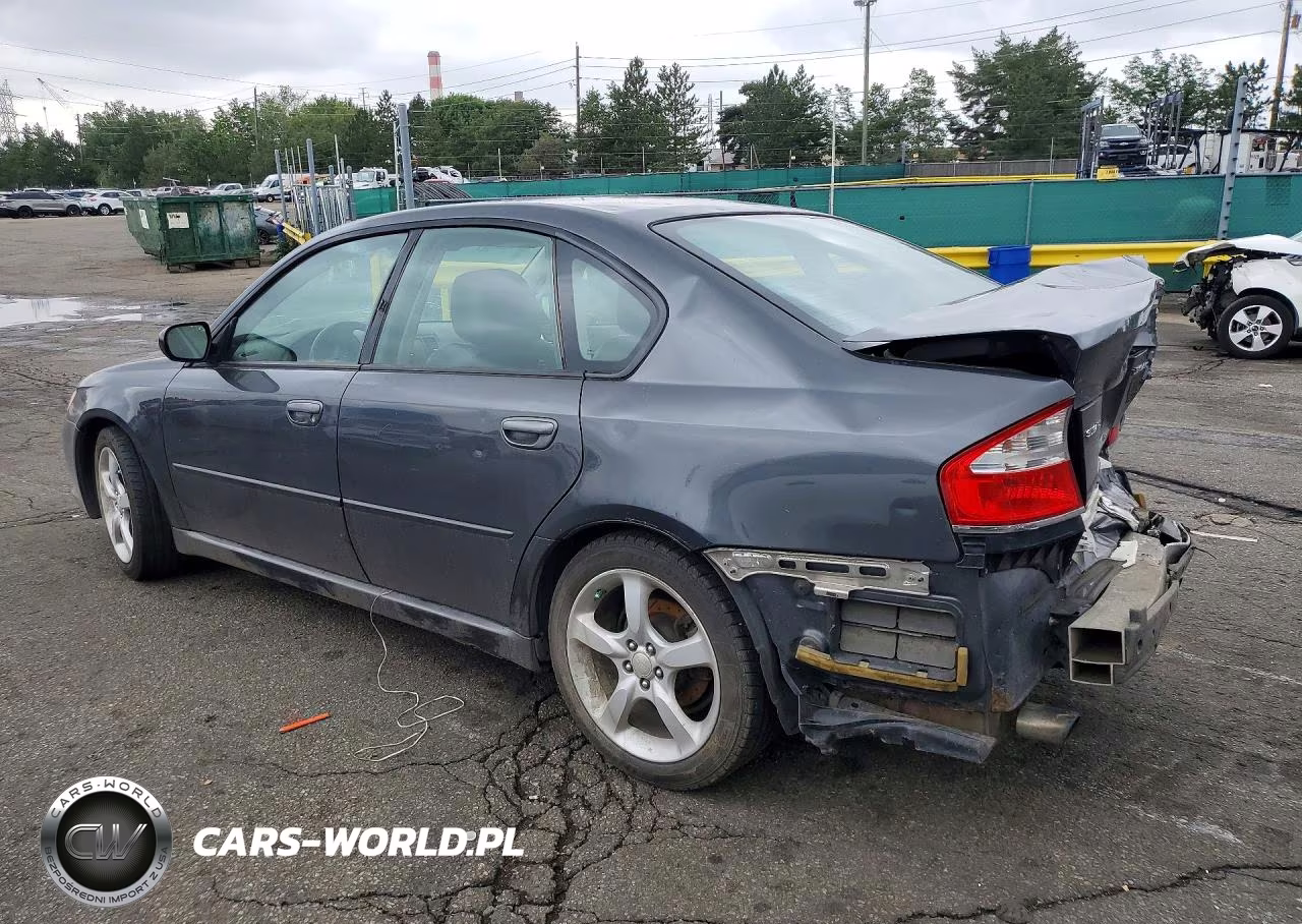 2008 Subaru Legacy 2.5I Limited VIN:4S3BL626087226997 - 2