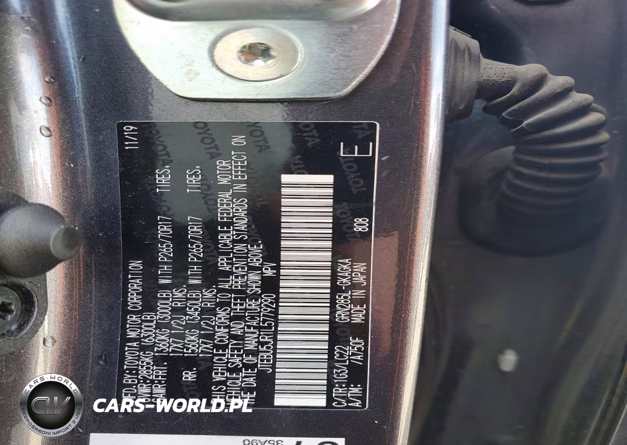 2020 Toyota 4Runner Trd Off-Road Premium VIN:JTEBU5JR1L5779290 - 13