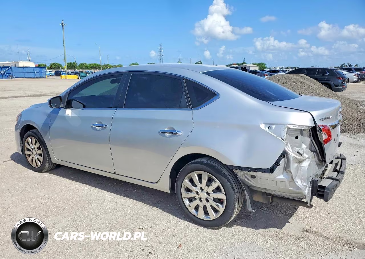 2015 Nissan Sentra S VIN:3N1AB7APXFY348537 - 2
