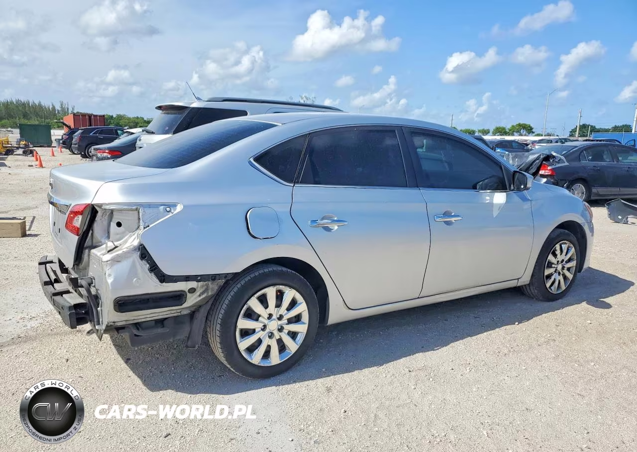 2015 Nissan Sentra S VIN:3N1AB7APXFY348537 - 3