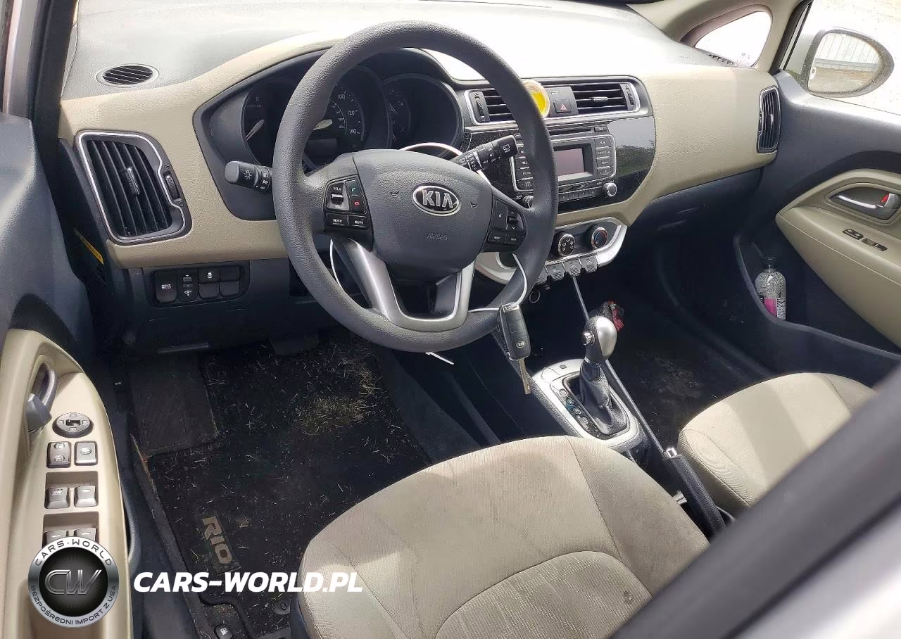 2017 Kia Rio Lx VIN:KNADM5A36H6036891 - 8