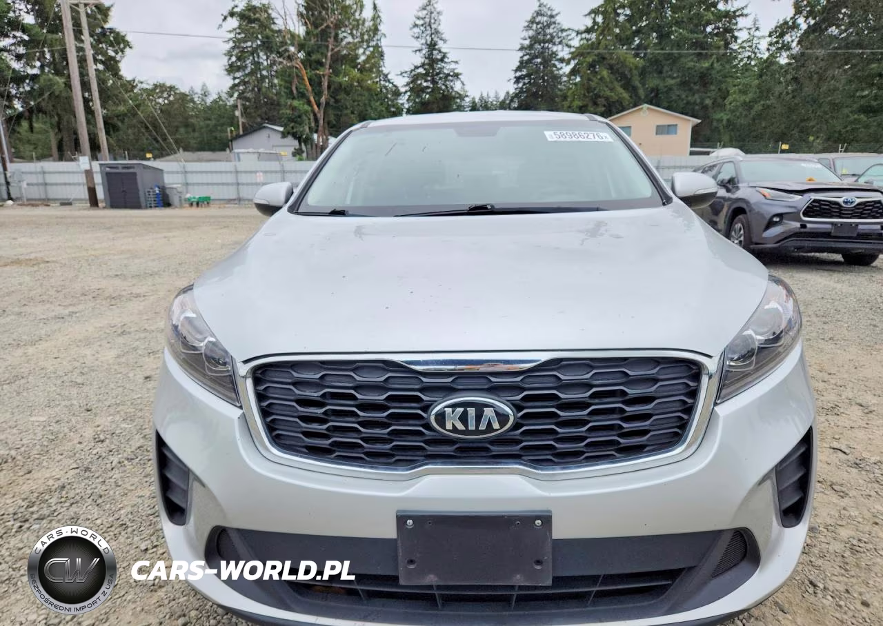 2019 Kia Sorento Lx V6 VIN:5XYPGDA50KG463099 - 5