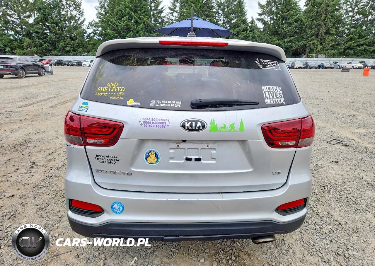 2019 Kia Sorento Lx V6 VIN:5XYPGDA50KG463099 - 6