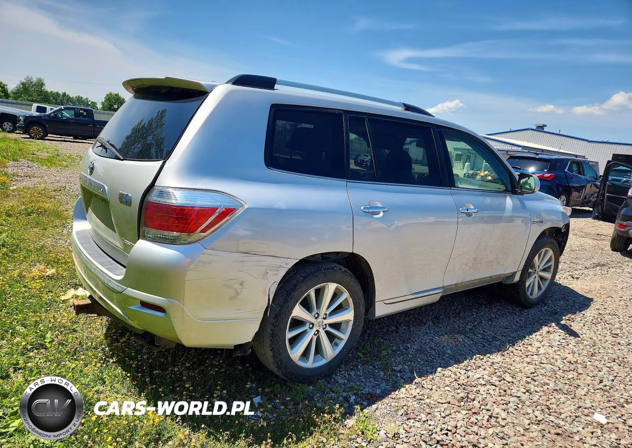 2013 Toyota Highlander Hybrid Limited VIN:JTEDC3EH5D2012238 - 3