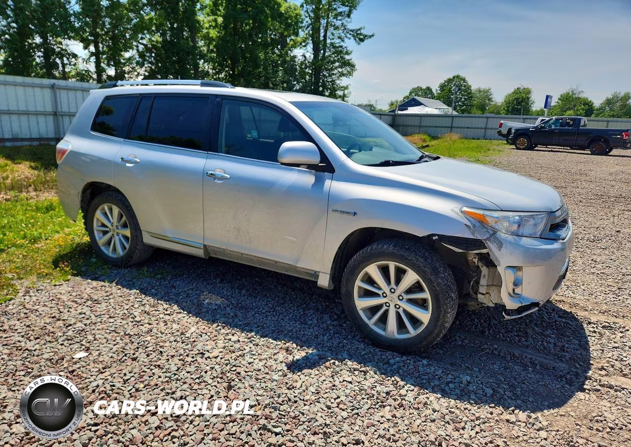 2013 Toyota Highlander Hybrid Limited VIN:JTEDC3EH5D2012238 - 4