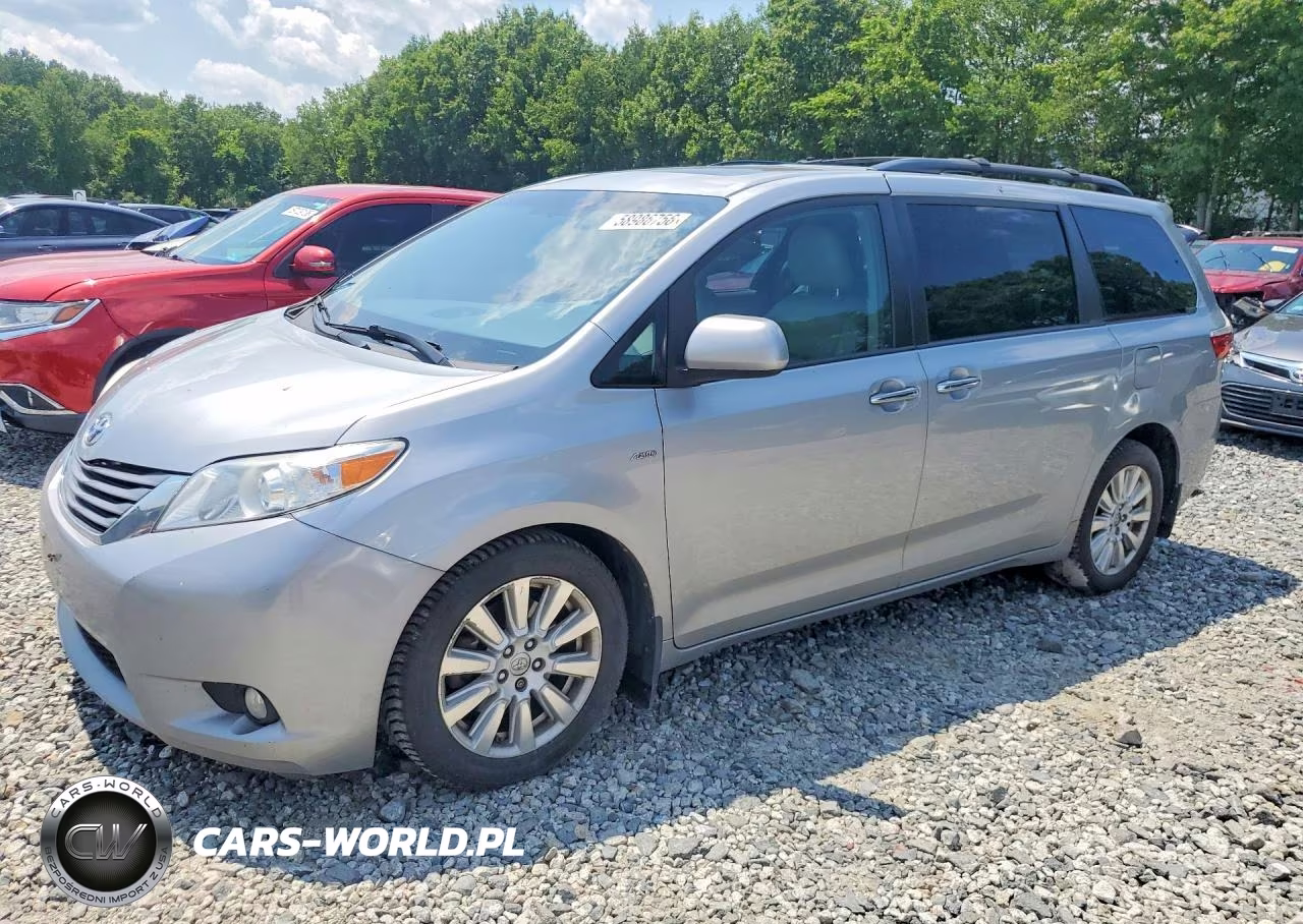2017 Toyota Sienna Xle 7-Passenger