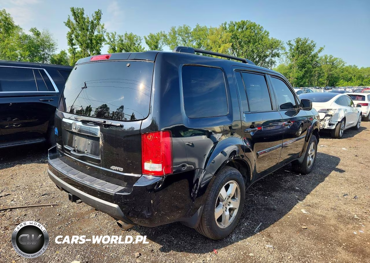 2011 Honda Pilot Exl VIN:5FNYF4H51BB005799 - 3