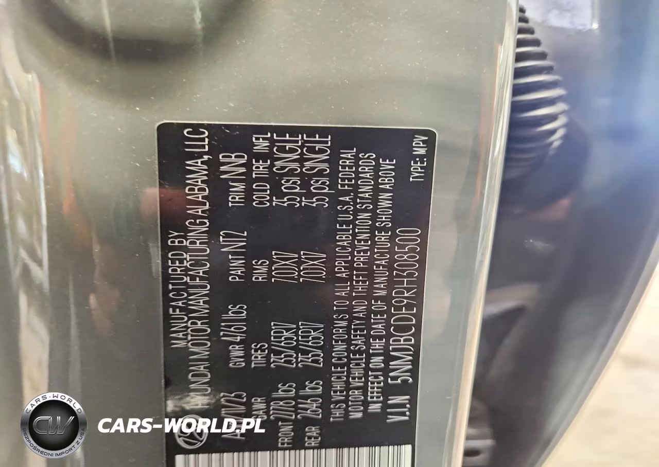 2024 Hyundai Tucson Sel VIN:5NMJBCDE9RH308500 - 13