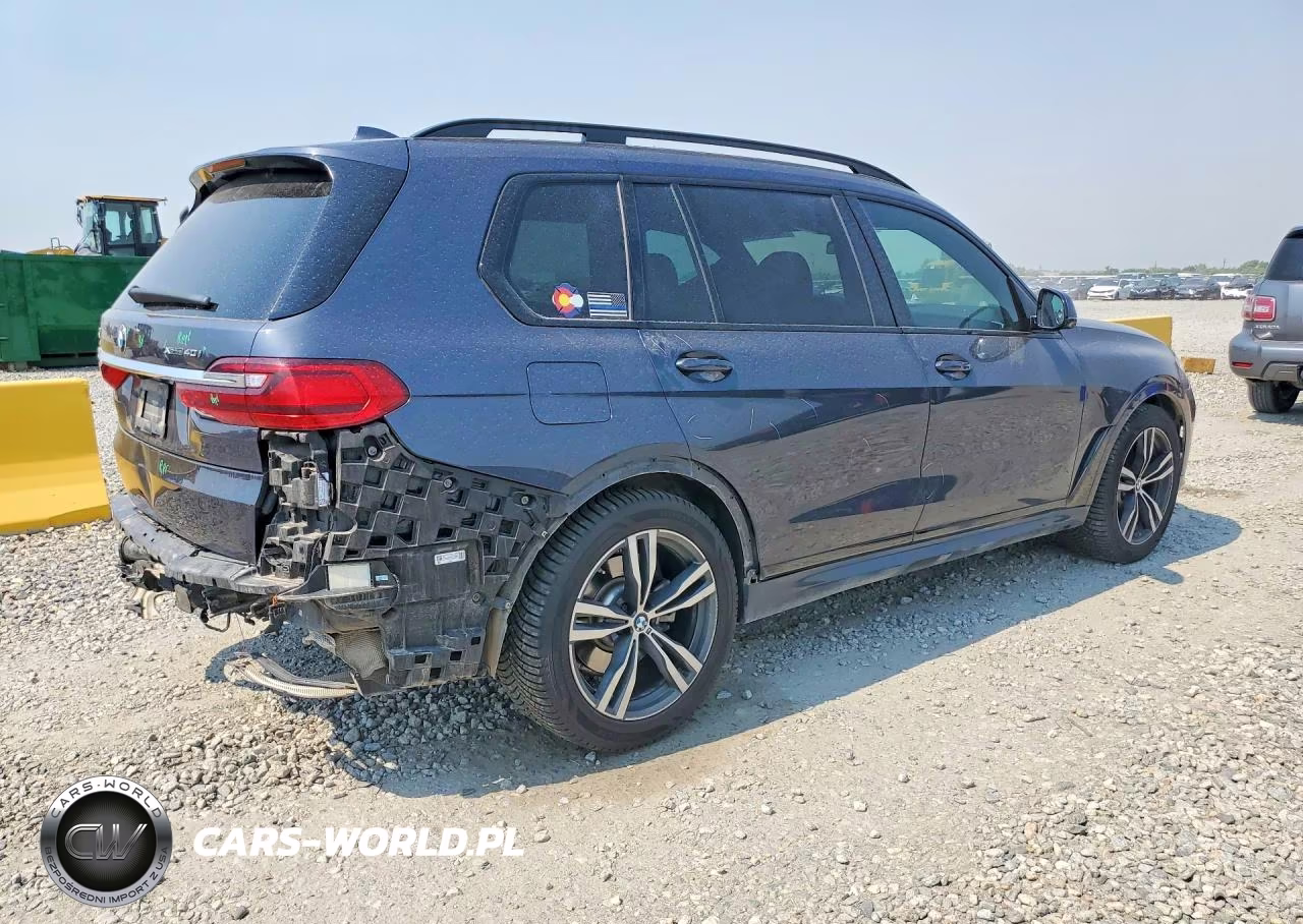 2021 BMW X7 xDrive40I VIN:5UXCW2C06M9E91504 - 3