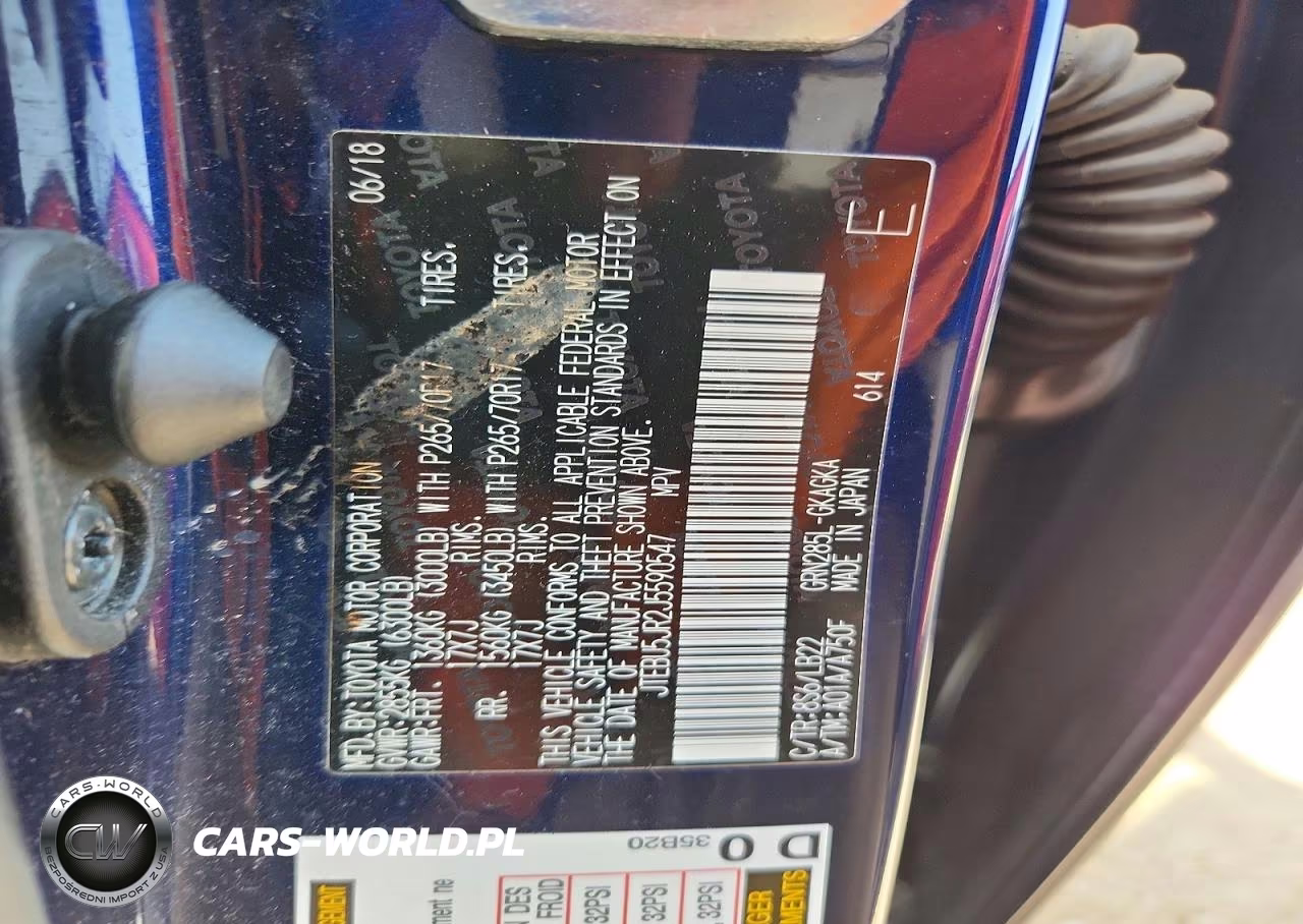 2018 Toyota 4Runner Sr5 Premium VIN:JTEBU5JR2J5590547 - 12