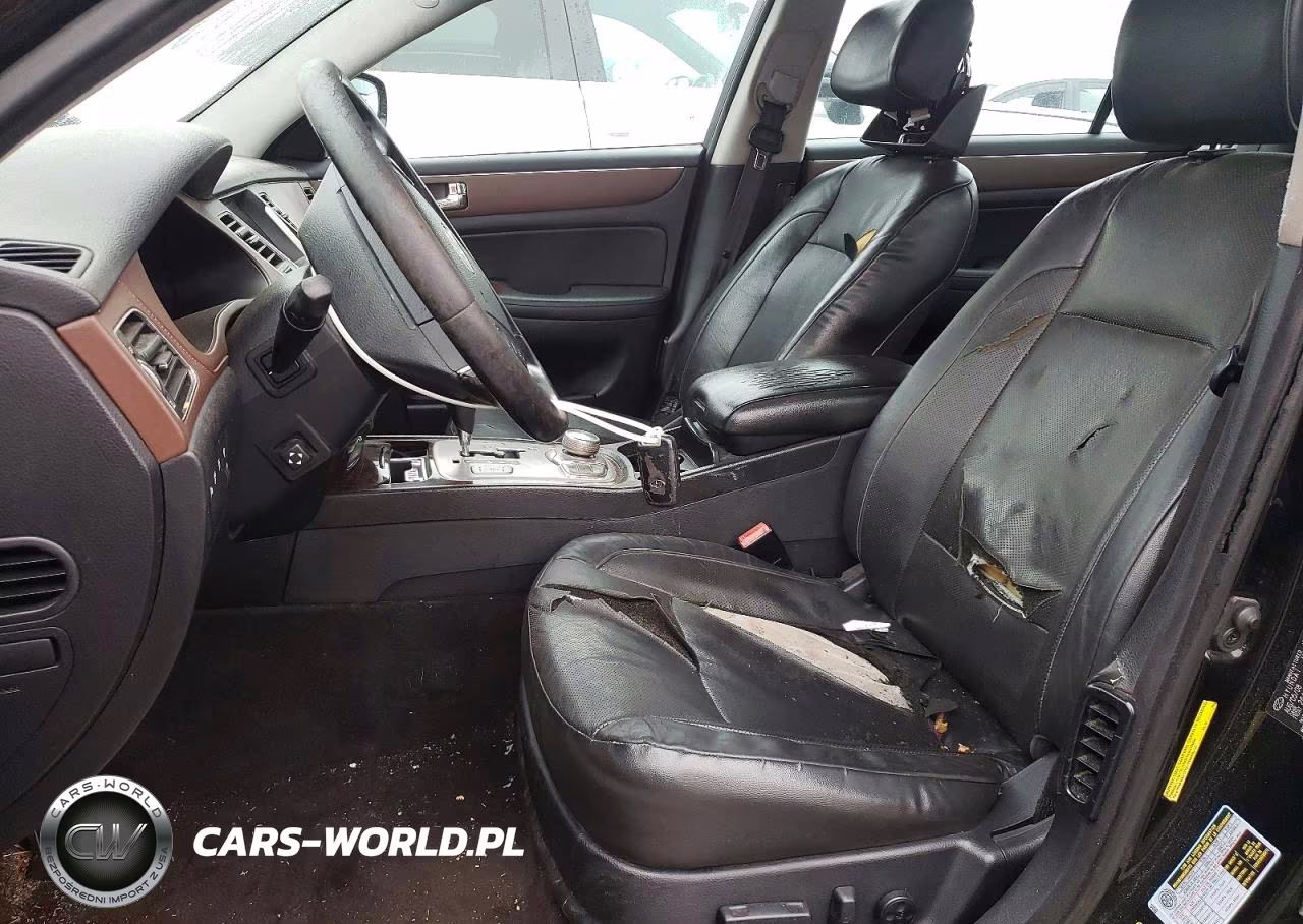 2009 Hyundai Genesis 3.8L VIN:KMHGC46E09U030391 - 7
