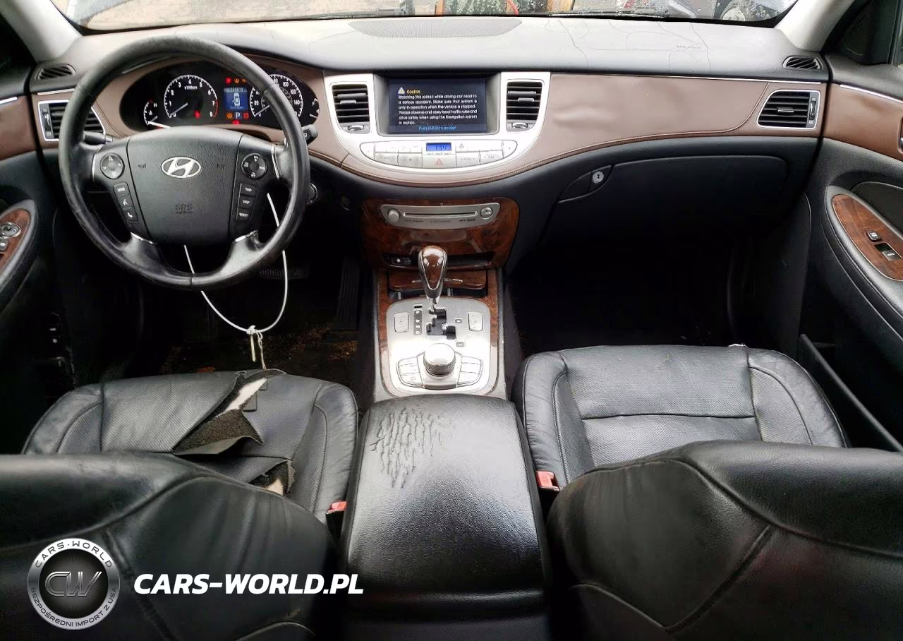 2009 Hyundai Genesis 3.8L VIN:KMHGC46E09U030391 - 8