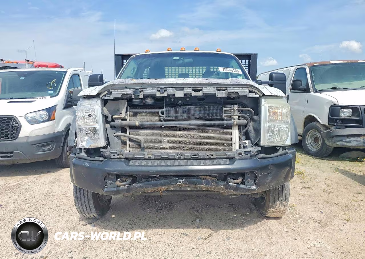 2016 Ford F450 Super Duty Flatbed Truck VIN:1FDUF4GT1GED38572 - 5