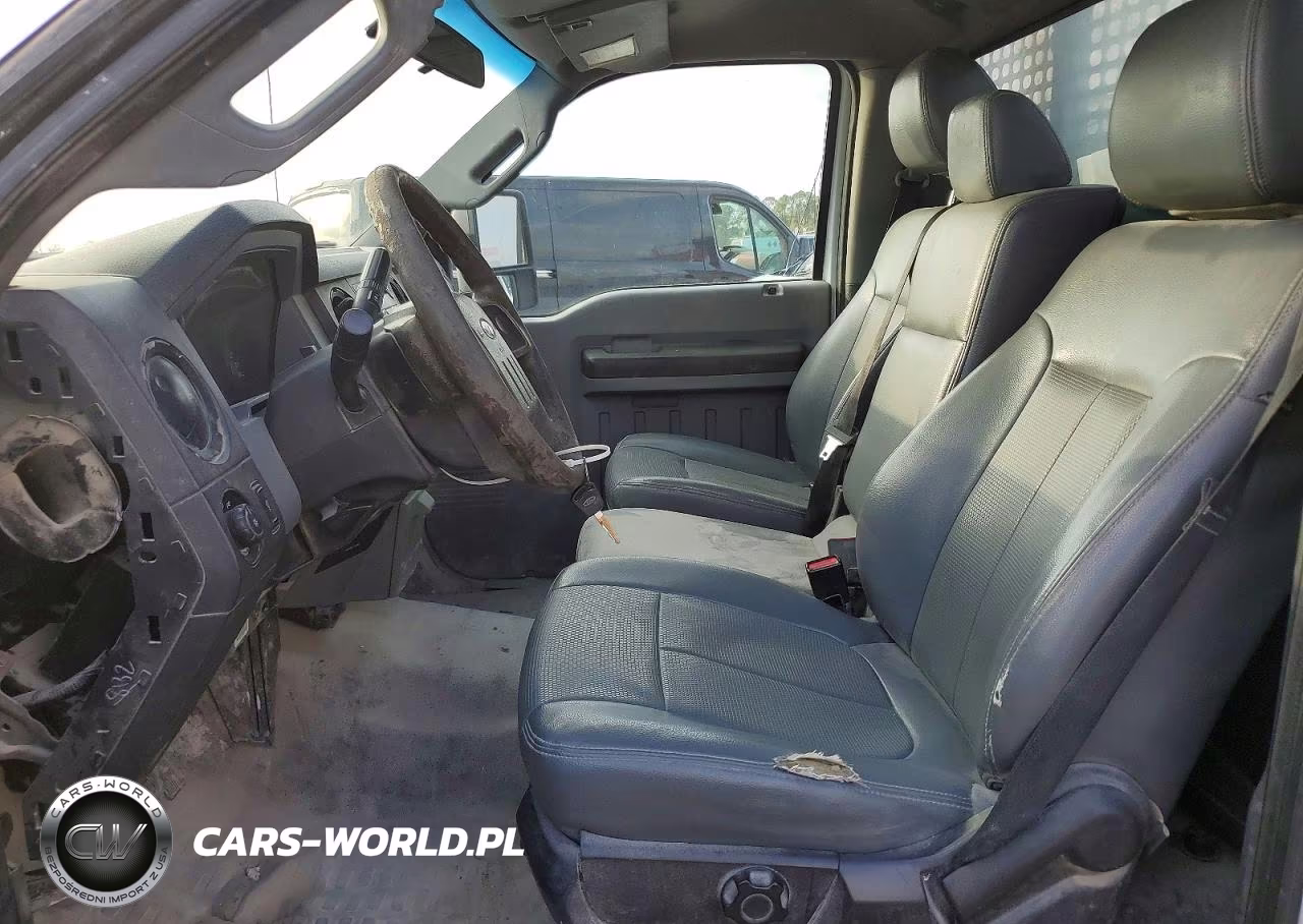 2016 Ford F450 Super Duty Flatbed Truck VIN:1FDUF4GT1GED38572 - 7