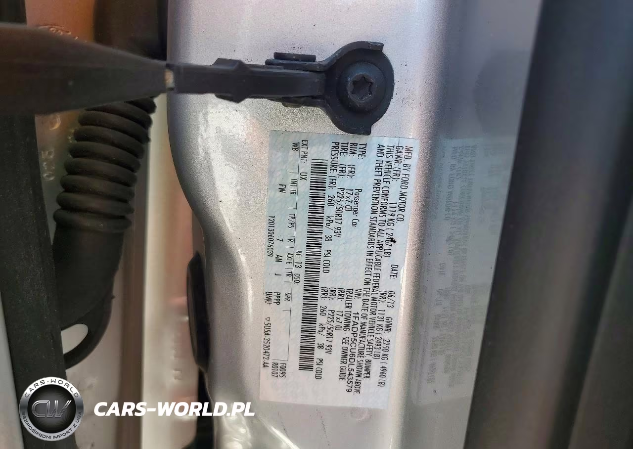 2013 Ford C-Max Premium VIN:1FADP5CU6DL543579 - 13
