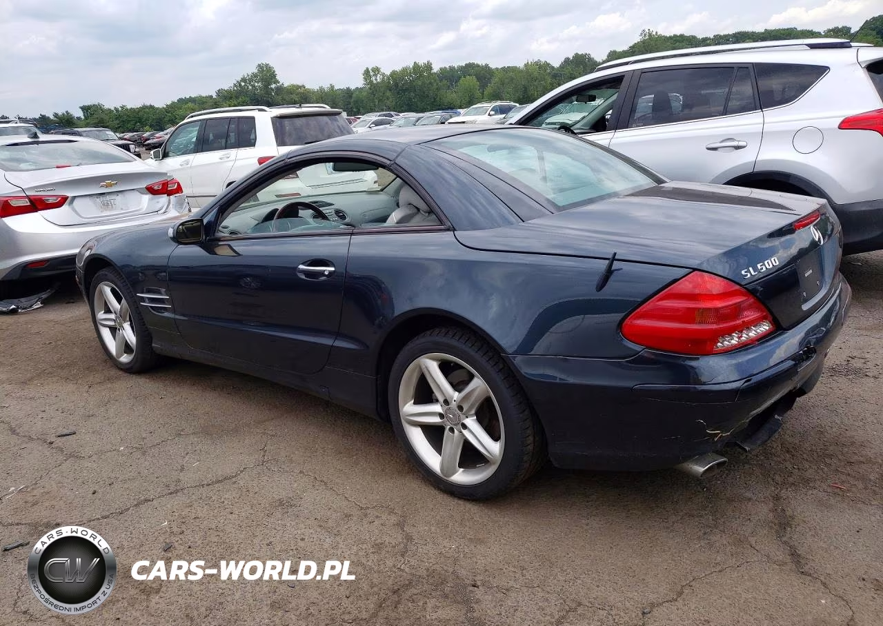 2004 Mercedes-Benz Sl 500 VIN:WDBSK75F64F070628 - 2