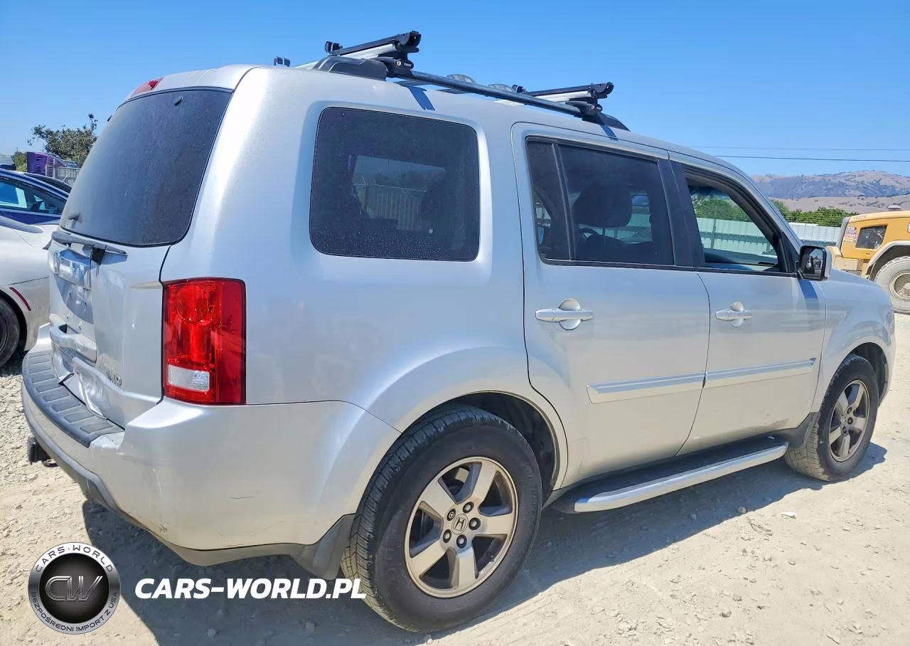 2009 Honda Pilot Ex VIN:5FNYF48459B048821 - 3