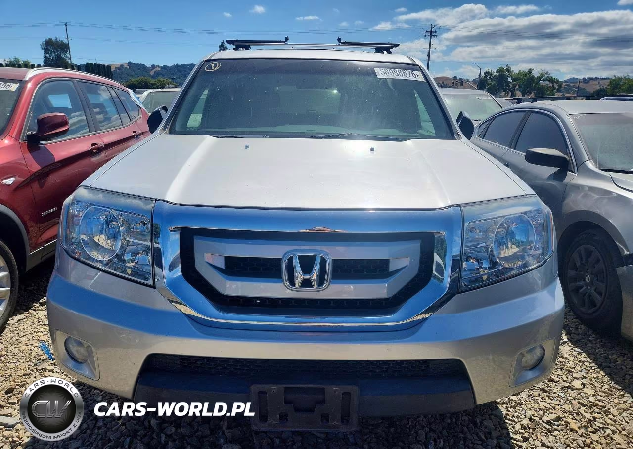 2009 Honda Pilot Ex VIN:5FNYF48459B048821 - 5