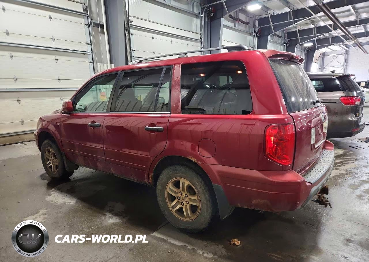 2004 Honda Pilot Exl VIN:5FNYF18564B001961 - 2