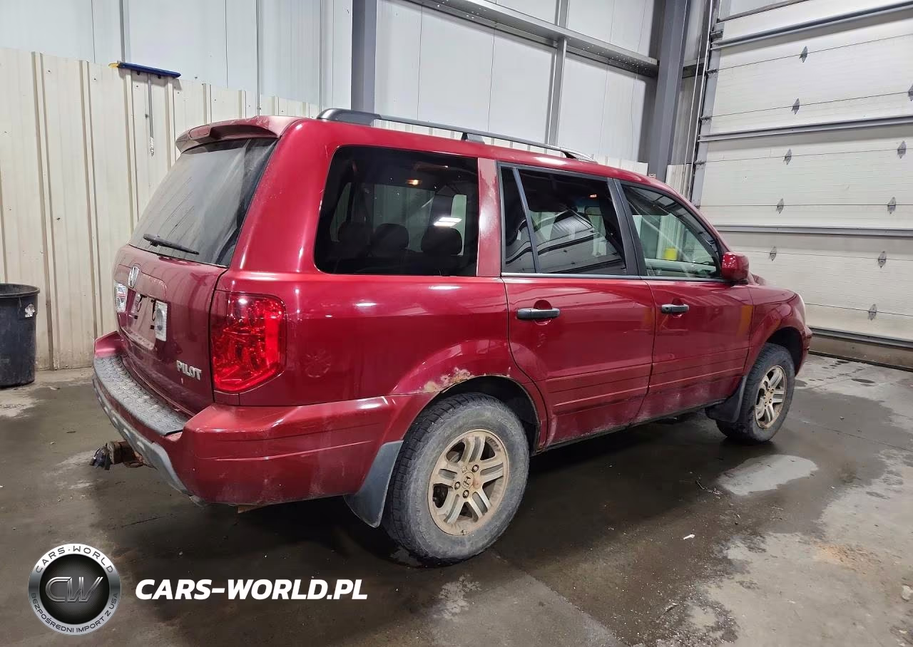 2004 Honda Pilot Exl VIN:5FNYF18564B001961 - 3