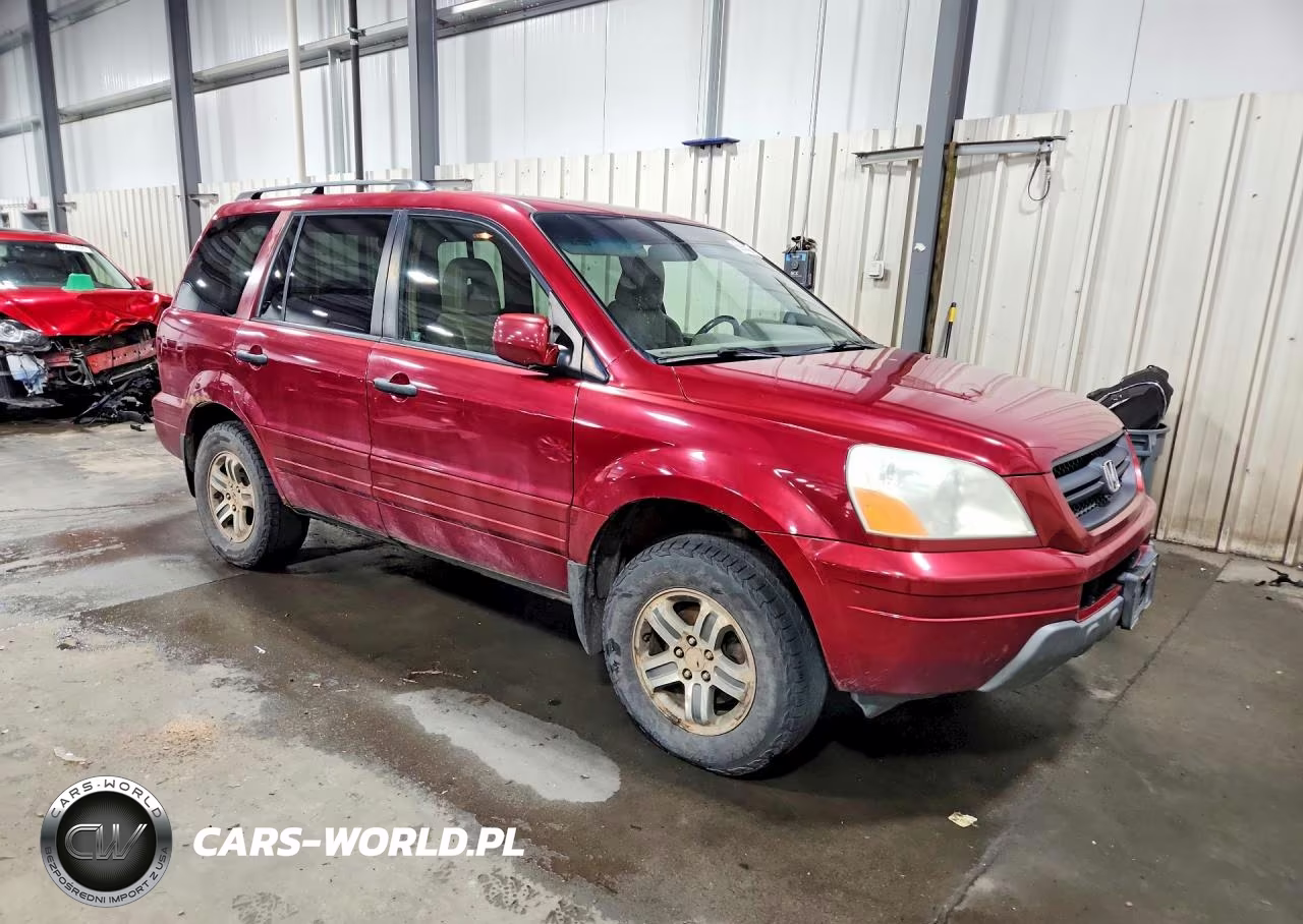 2004 Honda Pilot Exl VIN:5FNYF18564B001961 - 4