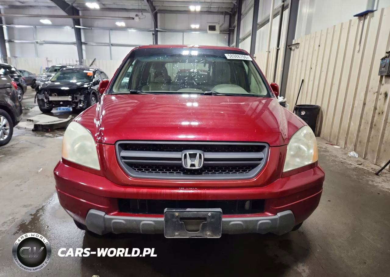 2004 Honda Pilot Exl VIN:5FNYF18564B001961 - 5
