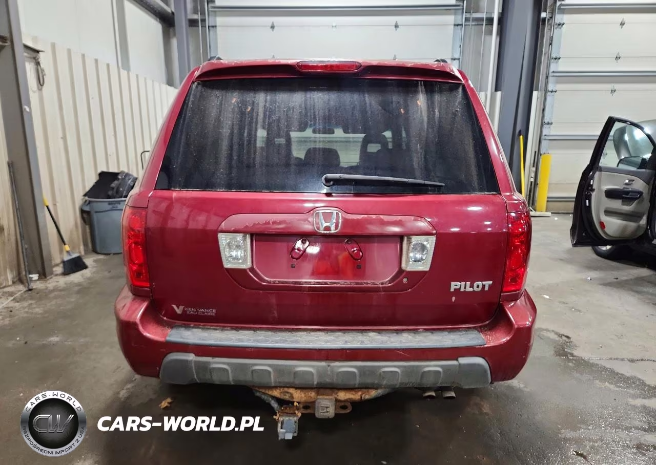 2004 Honda Pilot Exl VIN:5FNYF18564B001961 - 6