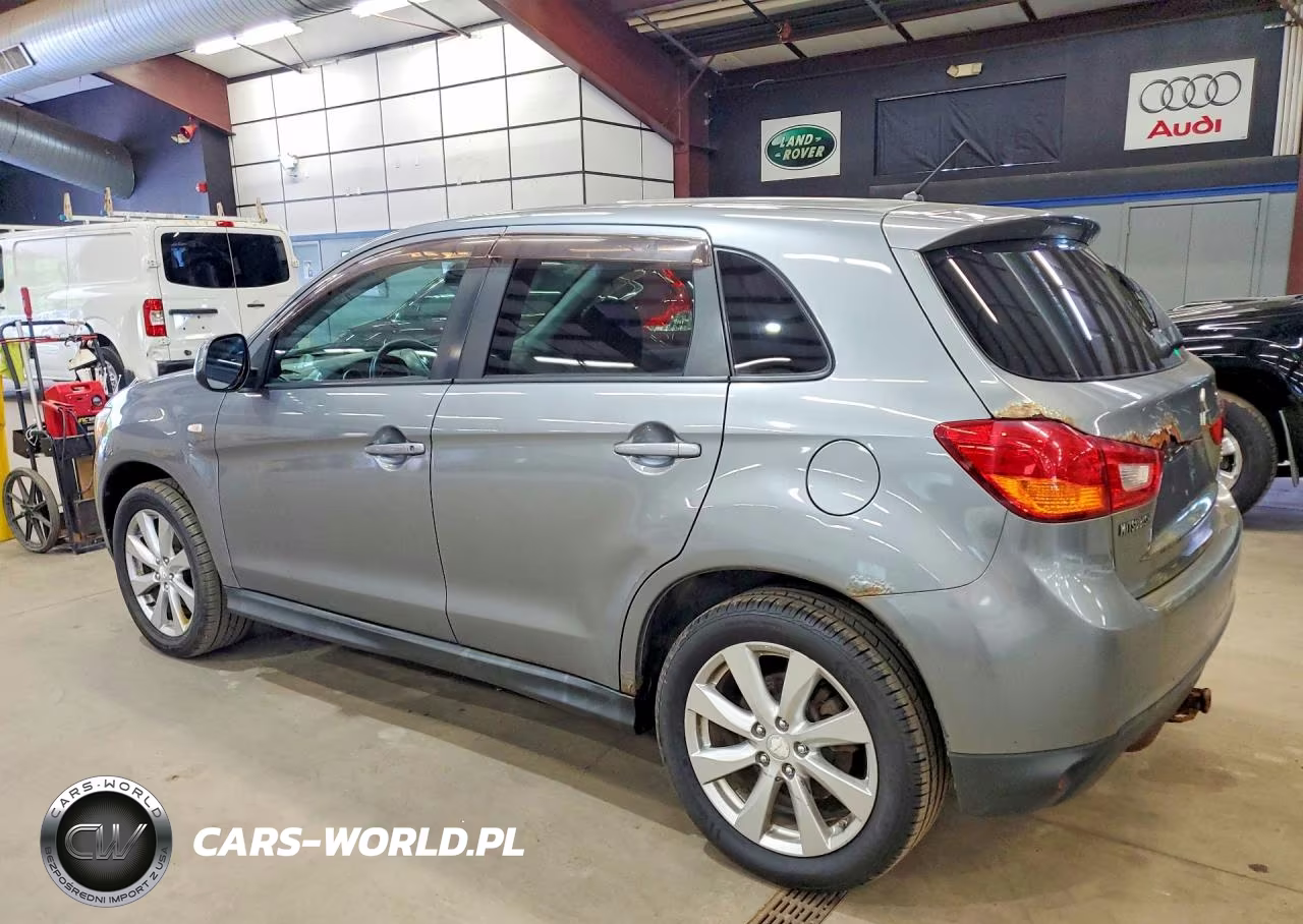 2014 Mitsubishi Outlander Sport Es VIN:4A4AP3AU1EE001325 - 2