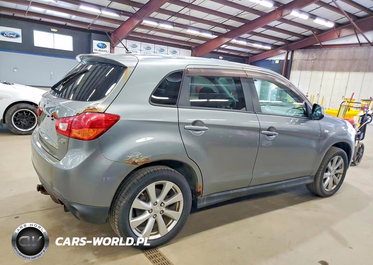 2014 Mitsubishi Outlander Sport Es VIN:4A4AP3AU1EE001325 - 3