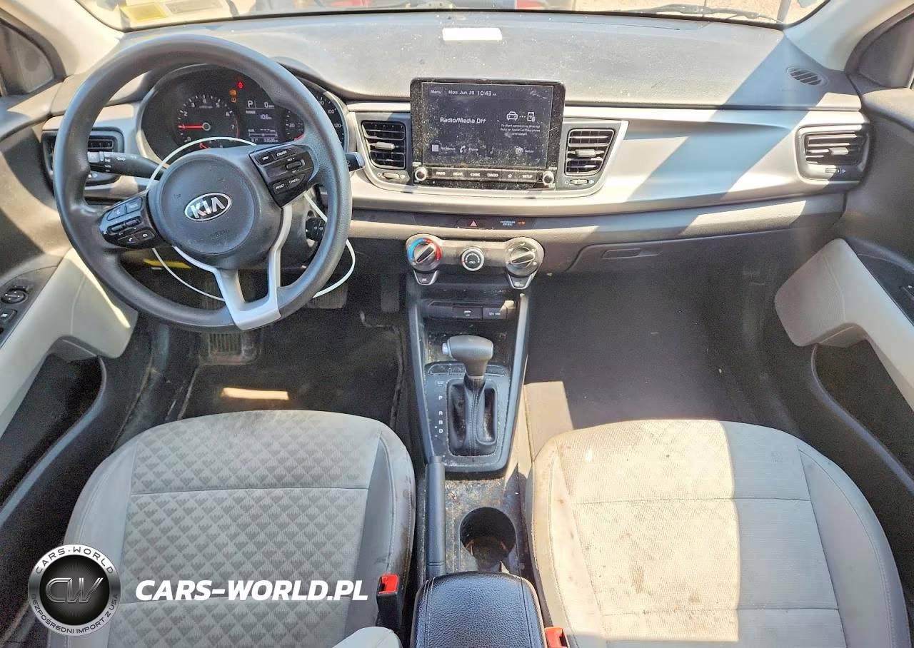2021 Kia Rio S VIN:3KPA24AD2ME423912 - 8