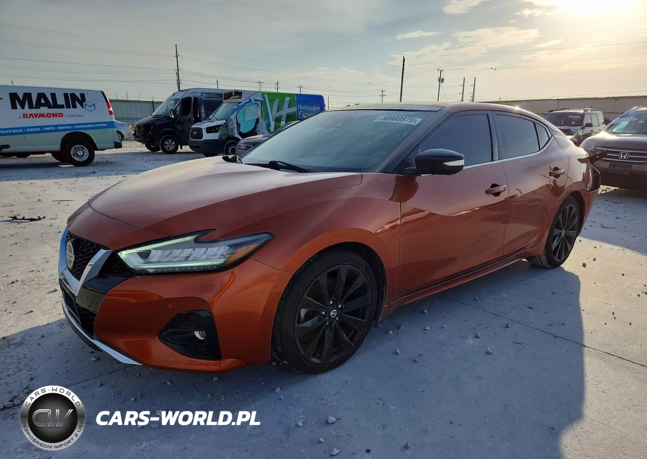 2020 Nissan Maxima Sr VIN:1N4AA6EV0LC384198 - 1