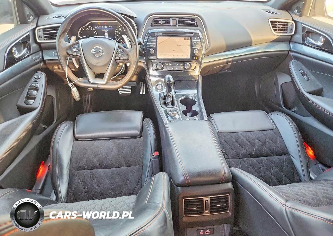2020 Nissan Maxima Sr VIN:1N4AA6EV0LC384198 - 8