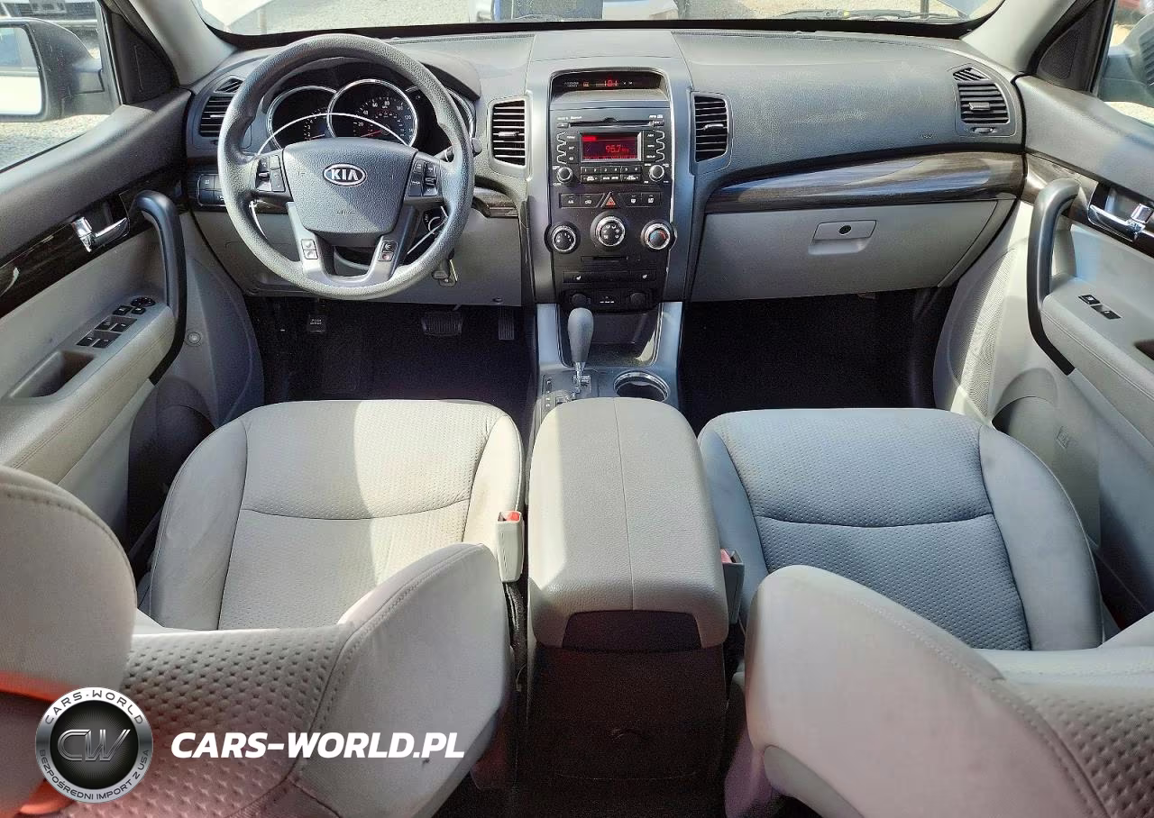 2011 Kia Sorento Lx VIN:5XYKT4A23BG121576 - 8