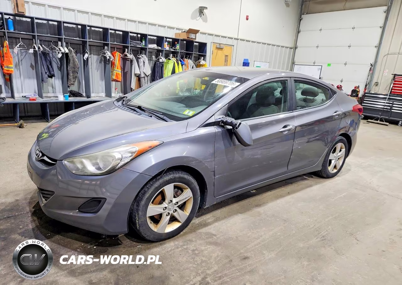 2011 Hyundai Elantra Gls VIN:5NPDH4AE5BH058686 - 1