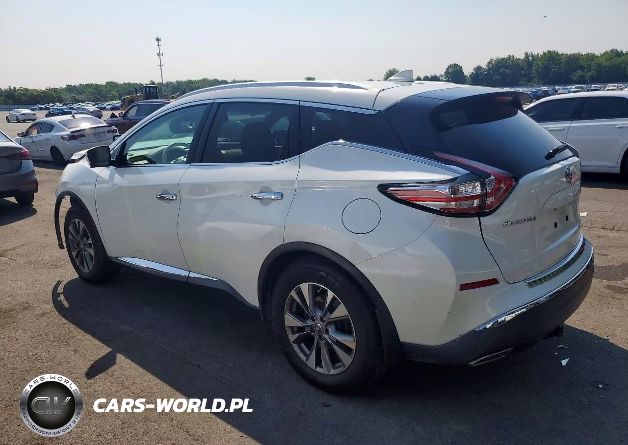 2017 Nissan Murano Sl VIN:5N1AZ2MH8HN121150 - 2