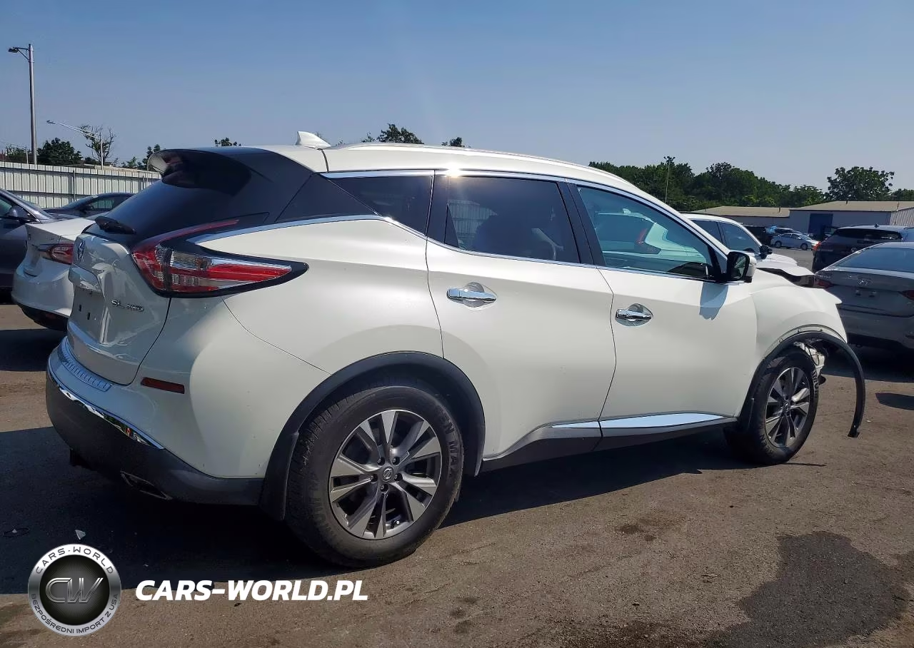 2017 Nissan Murano Sl VIN:5N1AZ2MH8HN121150 - 3