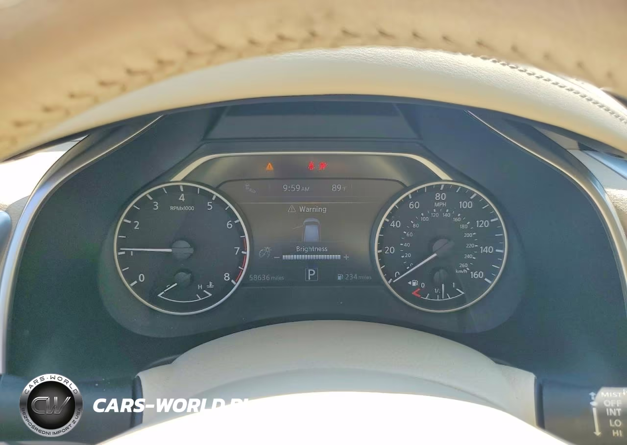 2017 Nissan Murano Sl VIN:5N1AZ2MH8HN121150 - 9