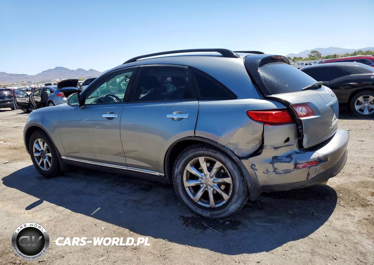 2007 Infiniti Fx35 Base VIN:JNRAS08U37X100939 - 2