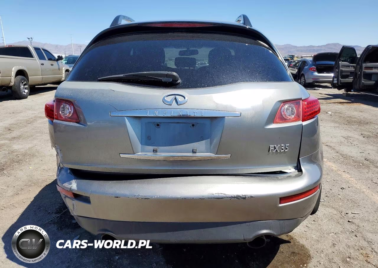 2007 Infiniti Fx35 Base VIN:JNRAS08U37X100939 - 6