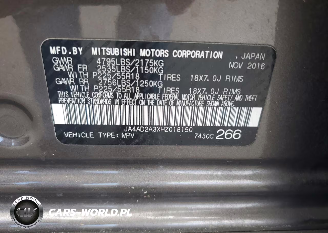 2017 Mitsubishi Outlander Es VIN:JA4AD2A3XHZ018150 - 13