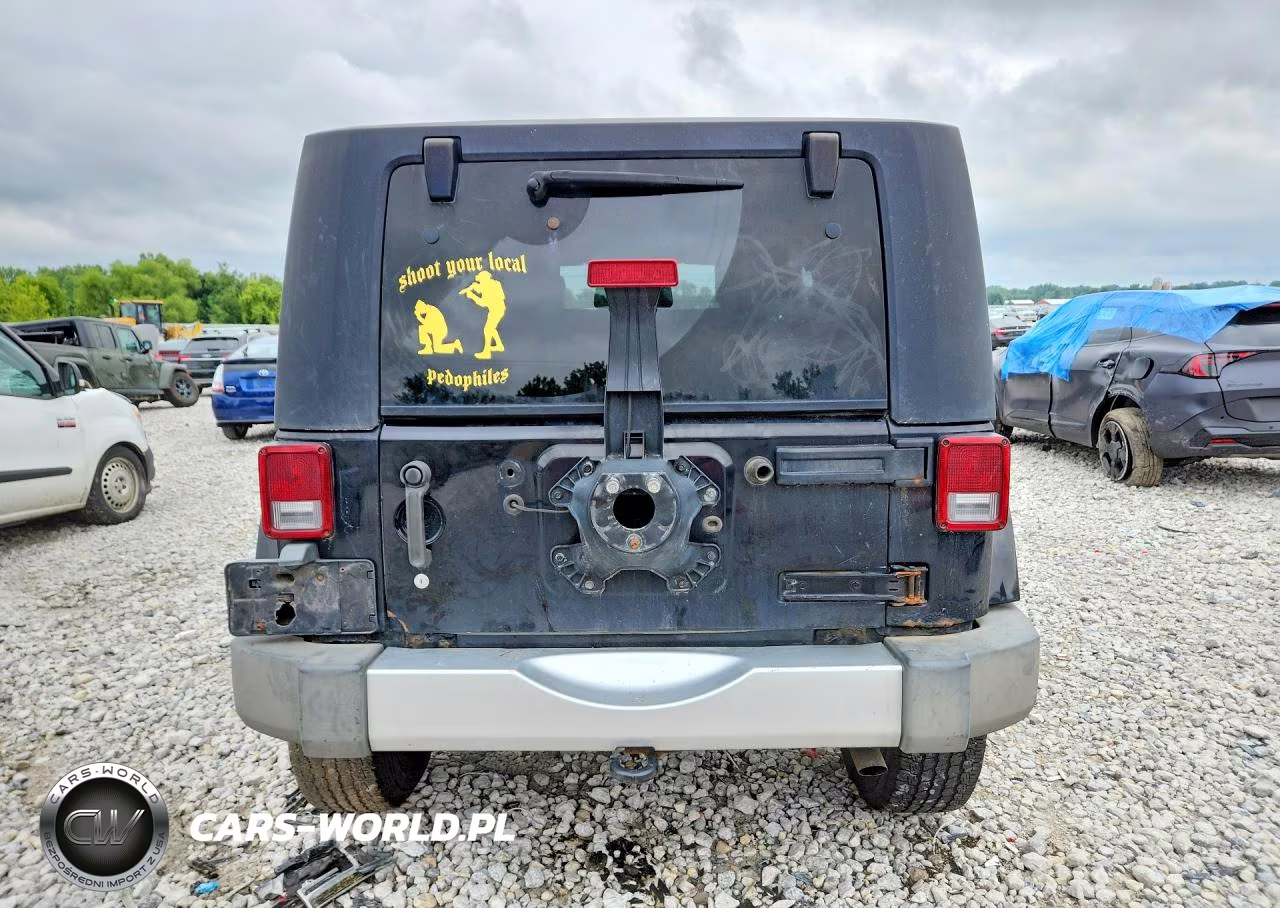 2008 Jeep Wrangler Sahara VIN:1J8FA54158L578590 - 6