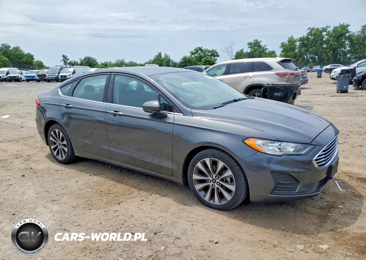 2019 Ford Fusion Se VIN:3FA6P0T98KR270487 - 4