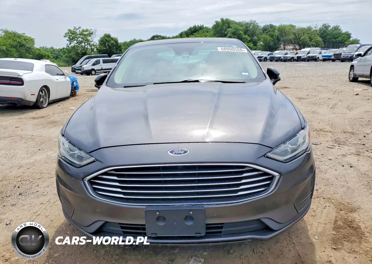 2019 Ford Fusion Se VIN:3FA6P0T98KR270487 - 5