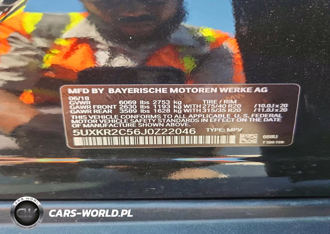 2018 BMW X5 Sdrive35I VIN:5UXKR2C56J0Z22046 - 13